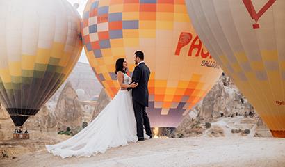 A Fairy Tale Wedding Story In Cappadocia.